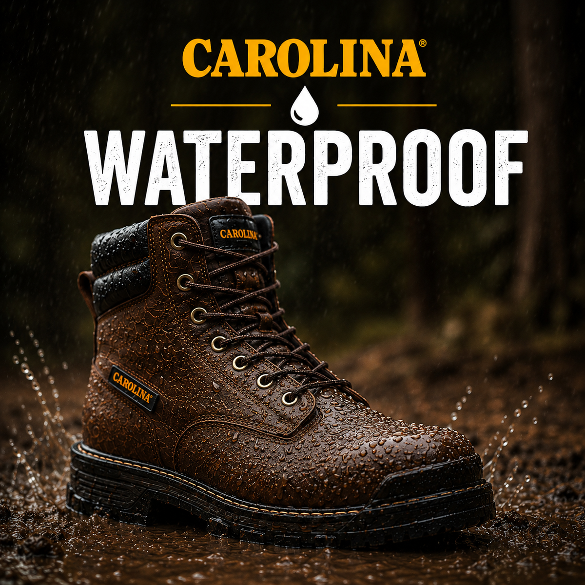 Carolina Waterproof Boots for wet work conditions