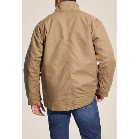 Ariat Workhorse Chamarra para Hombre, Con Aislamiento, Resistente al Fuego (FR) - Caqui - 10024029 - Imagen 4