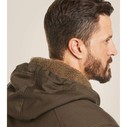 Ariat Rebar DuraCanvas Chamarra para Hombre, Repelente al Agua - Wren - 10027842 - Imagen 3