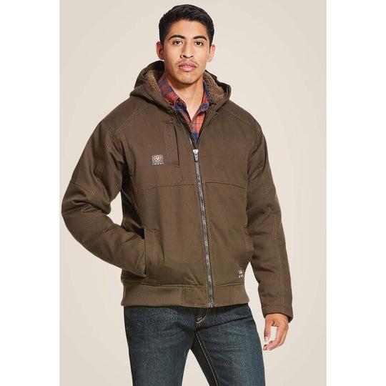 Ariat Rebar DuraCanvas Chamarra para Hombre, Repelente al Agua - Wren - 10027842