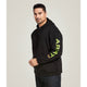 Ariat Rebar Sudadera con Capucha Gráfica para Hombre, Resistente a Manchas - Negro - 10032993