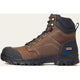 Ariat Men's Treadfast 6" Steel Toe Slip Resistant Work Boot - Brown - 10034671 - Overlook Boots