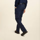 Ariat M7 Slim DuraStretch Pantalón de Trabajo de Sarga para Hombre, Resistente al Fuego (FR), Pierna Recta - Azul Marino - 10043150 - Imagen 4