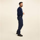 Ariat M7 Slim DuraStretch Pantalón de Trabajo de Sarga para Hombre, Resistente al Fuego (FR), Pierna Recta - Azul Marino - 10043150 - Imagen 2