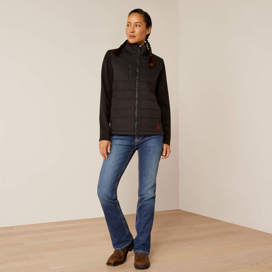 Ariat Women's Flame Resistant Cloud 9 2.0 Insulated Jacket Black - 10052015 - Overlook Boots