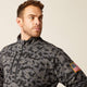 Ariat DuraStretch Camisa de Trabajo de Polar para Hombre, Zíper a la Mitad, FR - Charcoal Digi Camo - 10052074 - Imagen 3