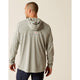Ariat Primo Playera para Hombre, Resistente al Fuego (FR), Con Capucha - Gris - 10052109 - Imagen 5