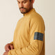 Ariat Combat Stretch Patriot Camisa de Trabajo para Hombre, Resistente al Fuego (FR), Cierre de 1/4 - Bistro - 10055075 - Imagen 3