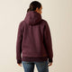 Ariat Rebar Sudadera de Sherpa para Mujer, Cierre Completo, Para Todo Clima, Con Capucha - Fudge - 10062329 - Imagen 6