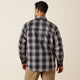 Ariat Rebar Camisa-Chamarra de Franela para Hombre, Aislada de 60 g - Negro - 10062721 - Imagen 4