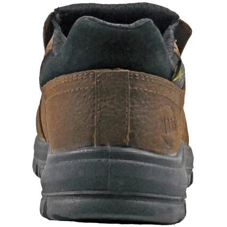 Hoss Men's Worker Composite Toe Met Guard Slip On Work Shoe - Brown 30402 - Overlook Boots