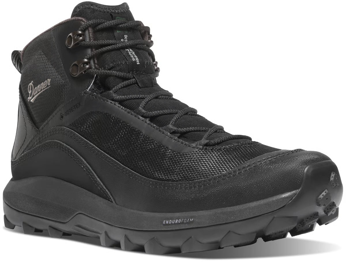 Danner Men's N45 GTX 4.5" Waterproof Lace Up Hike Boot - Black - 32884 7 / Medium / Black - Overlook Boots
