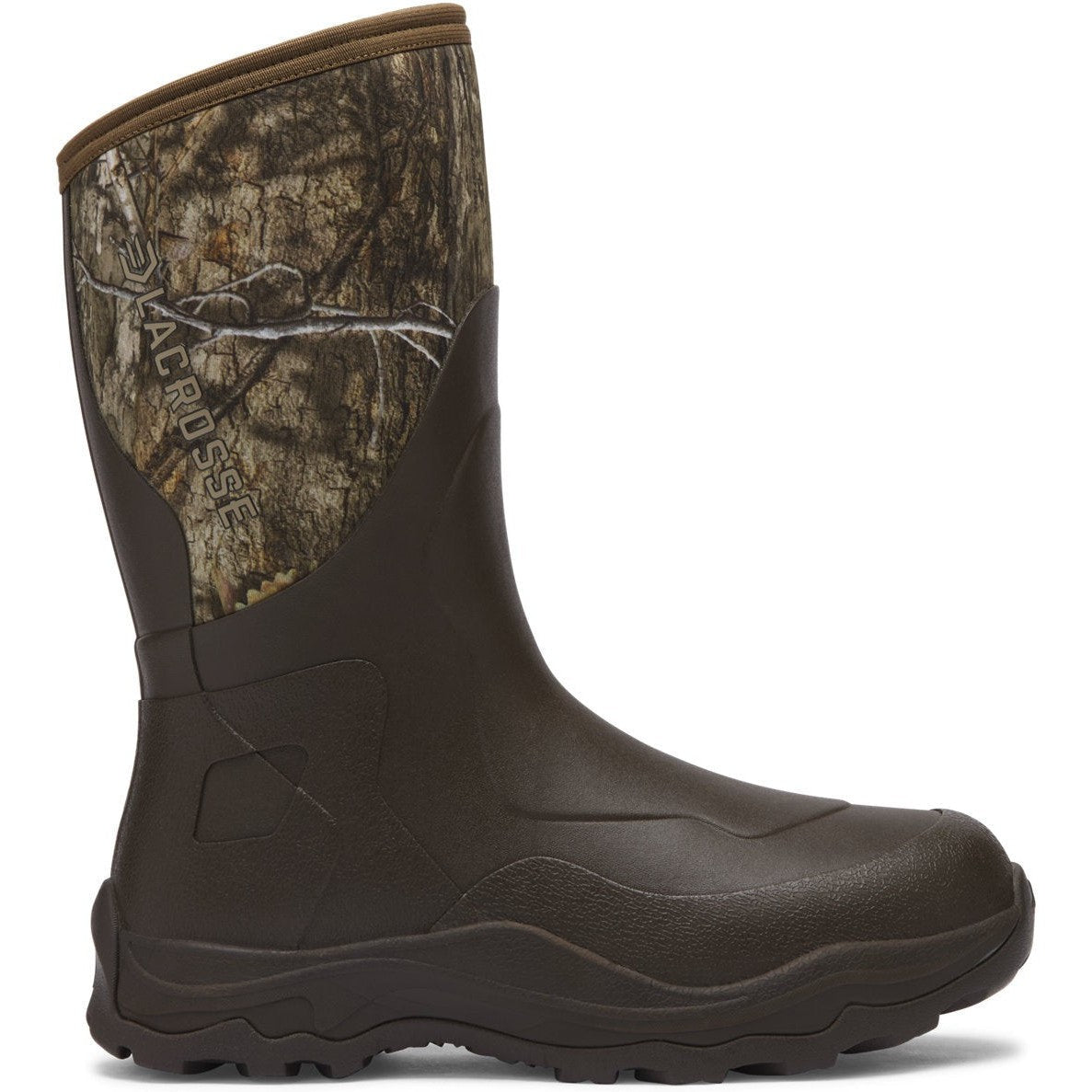 LaCrosse Men's Alpha Agility 12" Waterproof Pull On Field Work Boot -Camo- 336882 6 / Medium / Camo - Overlook Boots