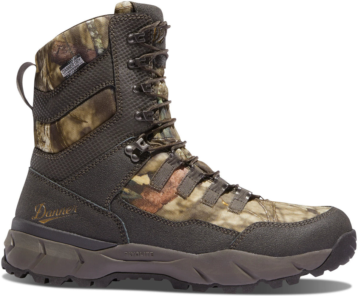 Danner Men's Vital 8" 400G Insulated Waterproof Hunting Boot - Mossy Oak - 41562 7 / Medium / Mossy Oak - Overlook Boots