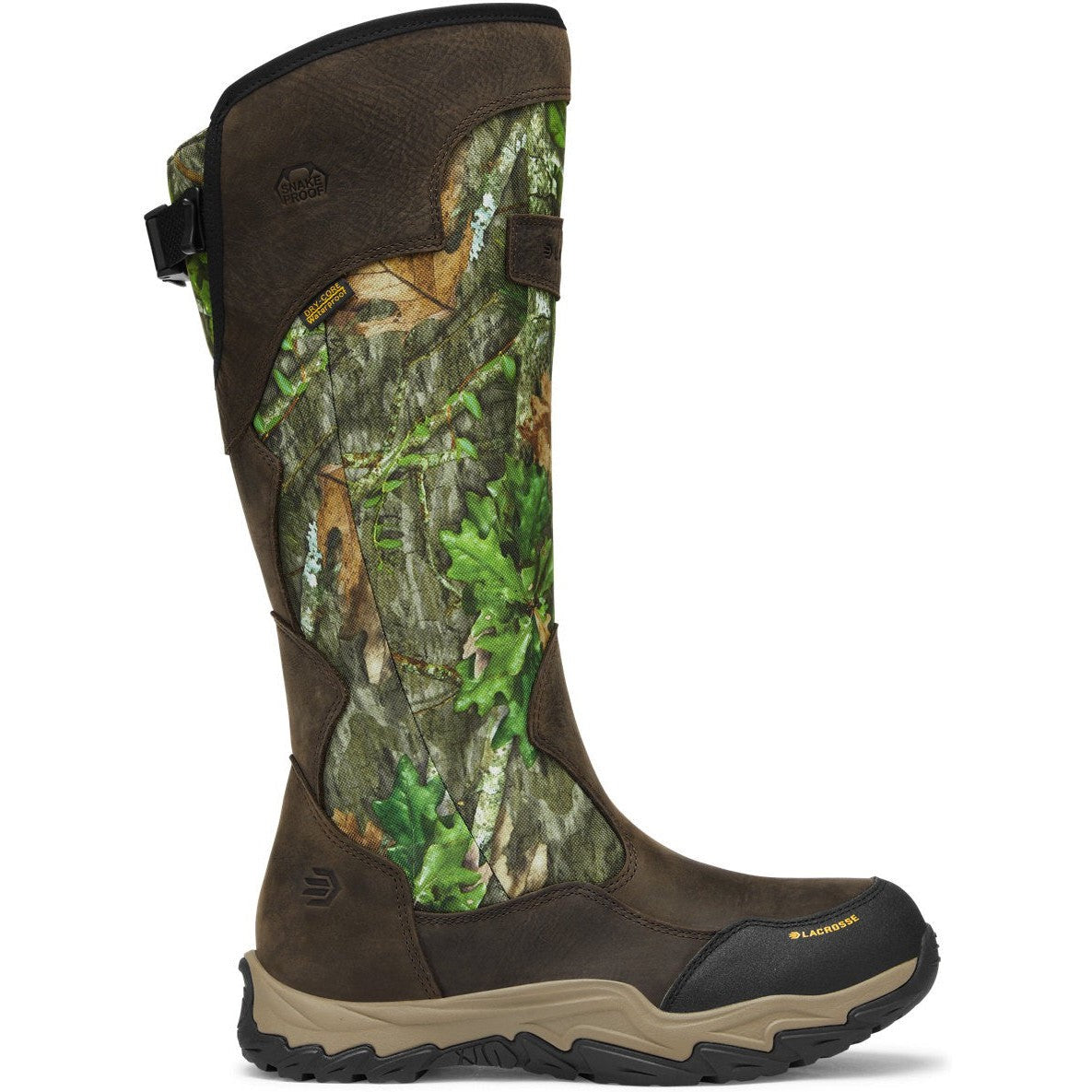 LaCrosse Men's Venom II 17" Waterproof Puncture Resistant Wellington Hunt Boot - NWTF Mossy Oak Obsession - 501050 5 / Medium / Mossy Oak - Overlook Boots