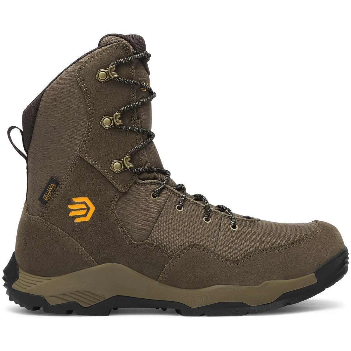 LaCrosse Men's Ridgeback 8" Waterproof Lace Up Hunting Boot -Brown- 504220 7 / Medium / Brown - Overlook Boots
