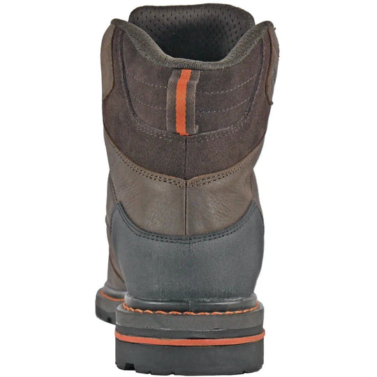 Hoss Carson Bota de Trabajo para Hombre, 6 Pulgadas, Punta Suave, Antideslizante - Café - 60414 - Imagen 5