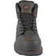 Hoss Carson Bota de Trabajo para Hombre, 6 Pulgadas, Punta Suave, Antideslizante - Café - 60414 - Imagen 4