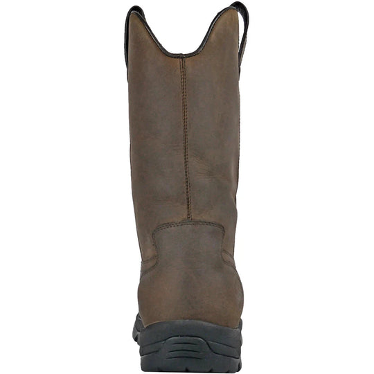Hoss Wildfire Bota de Trabajo Wellington para Hombre, Resistente a Perforaciones - Café - 94010 - Imagen 5