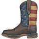 Hoss We The People Bota de Trabajo para Hombre, Impermeable, Punta Suave, Que Absorbe la Humedad - Café - 94022 - Imagen 3