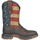 Hoss We The People Bota de Trabajo para Hombre, Impermeable, Punta Suave, Que Absorbe la Humedad - Café - 94022 - Imagen 2