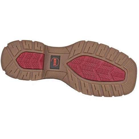 Hoss We The People Bota de Trabajo para Hombre, Impermeable, Punta Suave, Que Absorbe la Humedad - Café - 94022 - Imagen 7