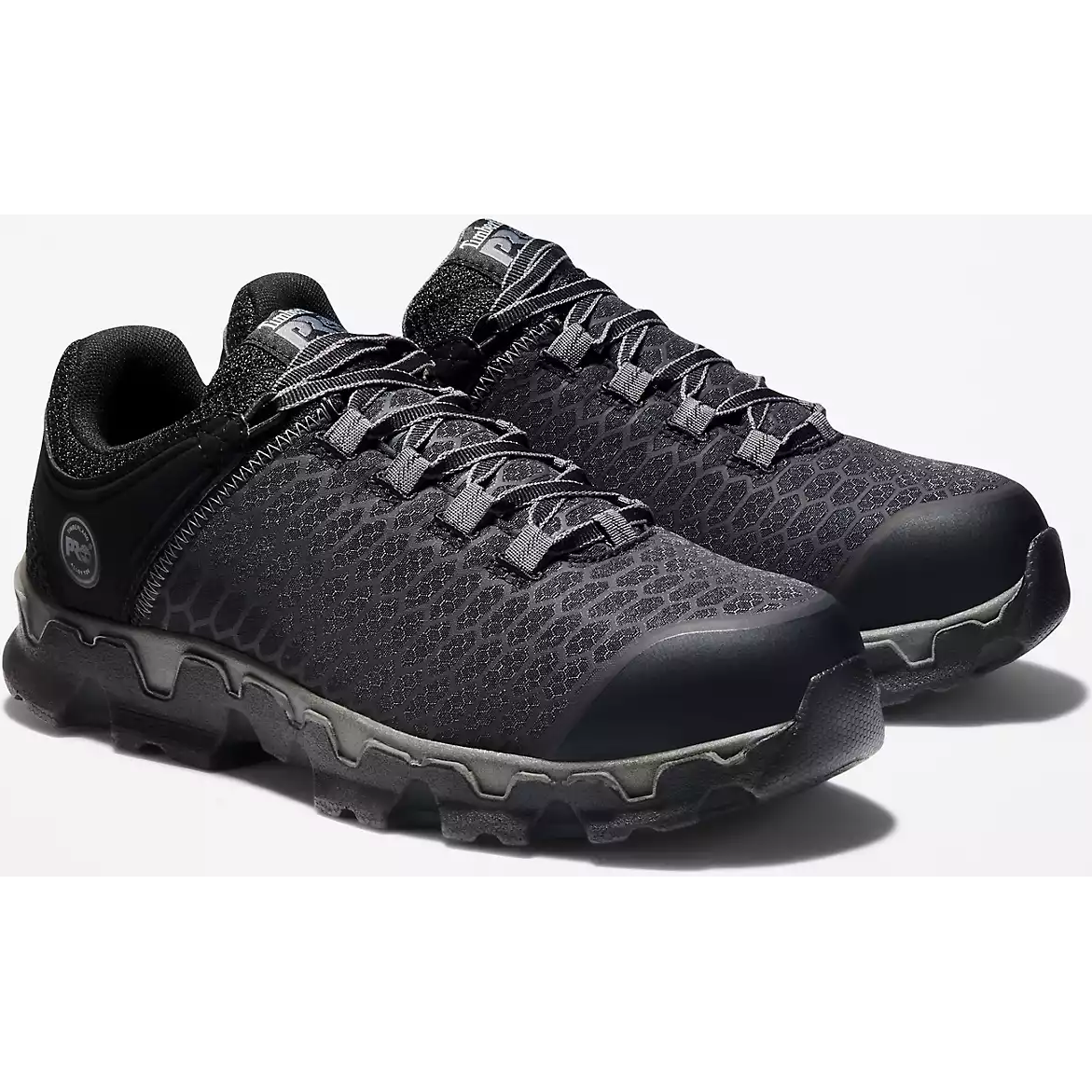 Timberland PRO Men's Powertrain Sport Alloy Toe EH Sneaker Work Shoe - Black - TB1A176A001 - Overlook Boots
