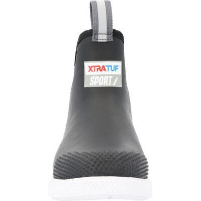 Xtratuf Women's Ankle 6" Waterproof Sports Deck Boot -Black- ADSW000 - Overlook Boots