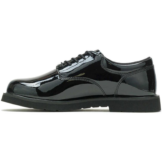 Bates Women's High Gloss Oxford Duty Shoe - Black - E22741 - Overlook Boots