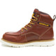 Cat Reclaimer Bota de Trabajo para Hombre, Impermeable, Punta Suave, Suela de Cuña - Café - P51098 - Imagen 3