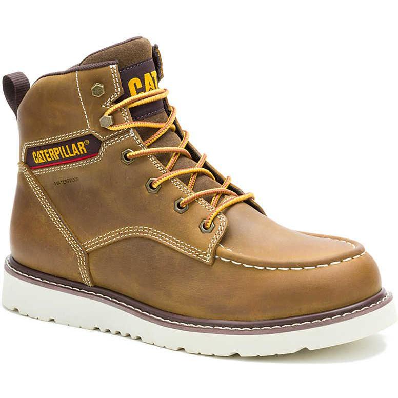 Cat Men's Reclaimer Soft Toe Waterproof Wedge Work Boot - Pyramid - P51099 6 / Medium / Pyramid - Overlook Boots