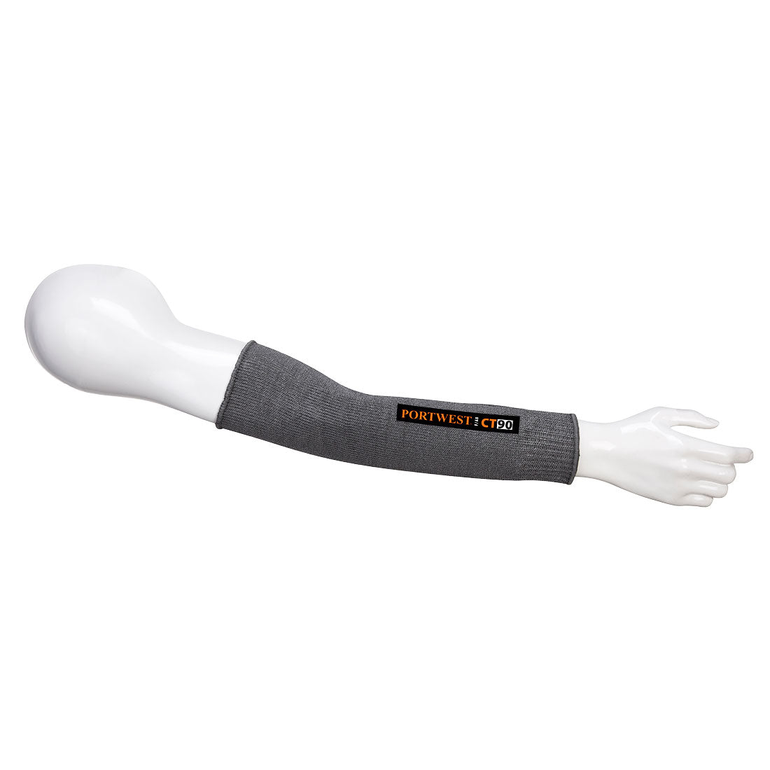 Portwest CT Cut F7 14 Inch Sleeve A8 - Gray - 12 Pack - CT90 One Size / Grey - Overlook Boots