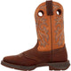 Durango Men's Rebel 11" Soft Toe Saddle Up Western Classic Boot- Brown- DB4442 - Overlook Boots