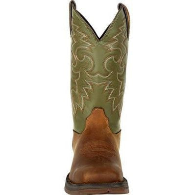 Durango Men's Rebel 12" Soft Toe Pull On Western Classic Boot- Coffee- DB5416 - Overlook Boots