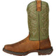 Durango Men's Rebel 12" Soft Toe Pull On Western Classic Boot- Coffee- DB5416 - Overlook Boots