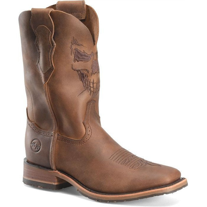 Double H Men's Stockman 11" Wide Western Work Boot -Brown- DH7034 - Overlook Boots