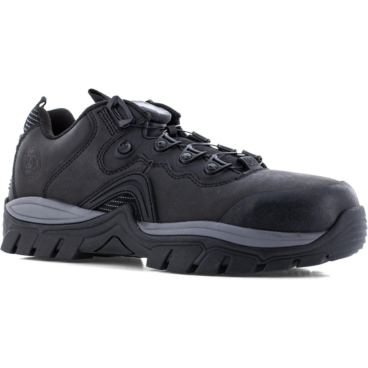 DC Men's Navigator Work CT BOA® Fit System Work Shoe- Black- DC60701 7 / Medium / Black - Overlook Boots