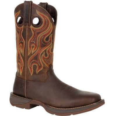 Durango Men's Rebel 12" Soft Toe Western Classic Boot- Chestnut- DDB0317 - Overlook Boots
