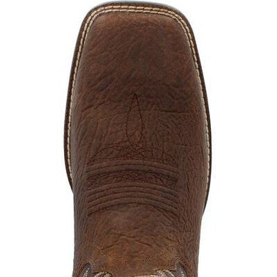 Durango Men's Westward 11" Soft Toe Pull-On Western Classic Boot- Brown- DDB0379 - Overlook Boots
