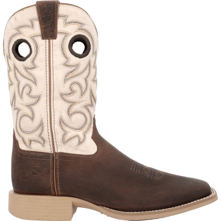 Durango Men's Shyloh 11" Square Toe Western Boot - Acorn / Vintage Bone - DDB0531 7 / Medium / Acorn / Vintage Bone - Overlook Boots