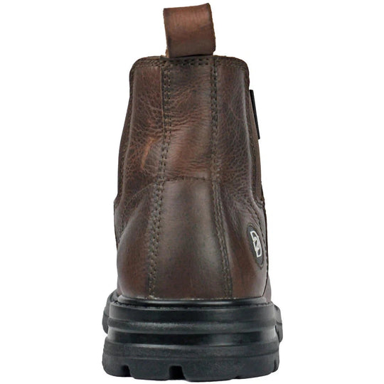 DieHard Men's Nitro Composite Toe Slip Resistant Work Boot - Brown DH60860 - Overlook Boots