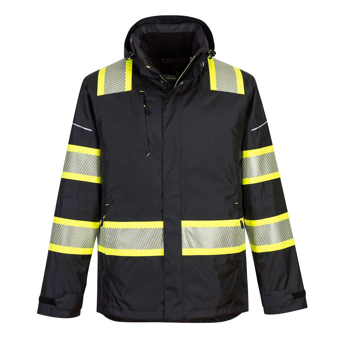 Portwest Iona Plus Enhanced Winter Jacket - Black - F144 Small / Black - Overlook Boots