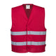 Portwest Iona Enhanced Mesh Vest - Red - 12 Pack - F374 Small/Medium / Red - Overlook Boots