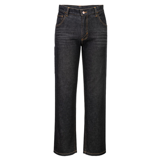 Portwest Bizflame Denim FR Flex Jean - Black - FR54 30 / Black - Overlook Boots