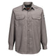 Portwest Portflame+ Work Camisa Ventilada, Resistente al Fuego (FR) - Gris - FR705