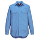 Portwest Portflame+ Work Camisa Ventilada, Resistente al Fuego (FR) - Lake - FR705