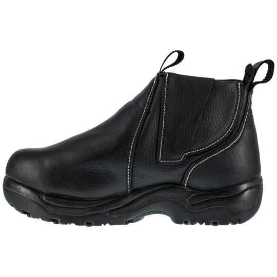 Florsheim Men's Hercules 6" Steel Toe Release Work Boot - Black - FE690 - Overlook Boots