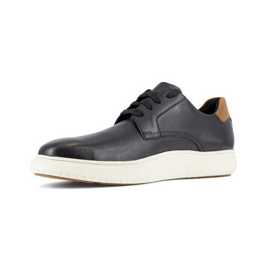 Florsheim Men's Premier Steel Toe Oxford Casual Work Shoe - Black - FS2330 - Overlook Boots