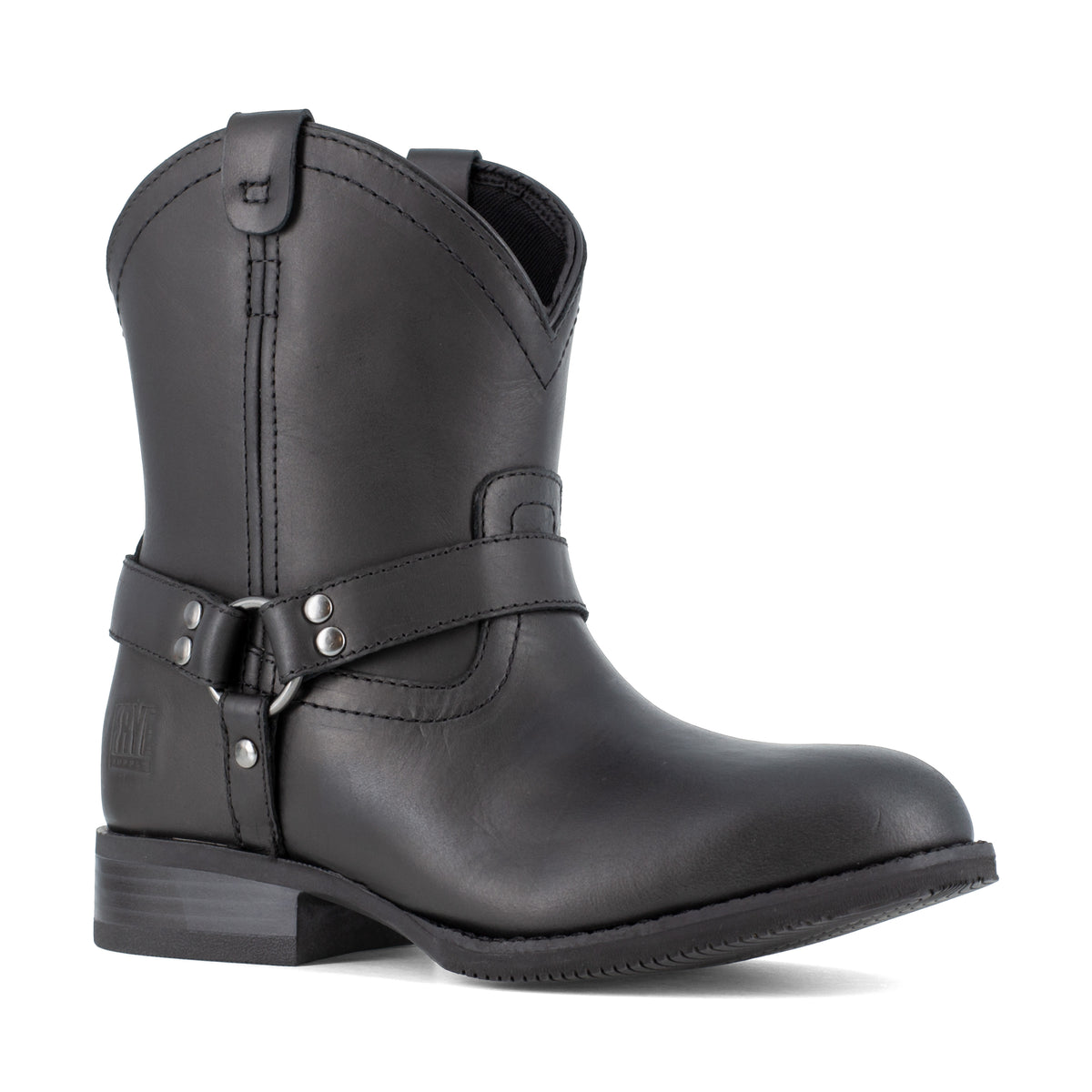 Frye Supply Women's Safety Crafted Steel Toe Harness Work Boot - Black - FR40601F 6 / Medium / Black - Overlook Boots