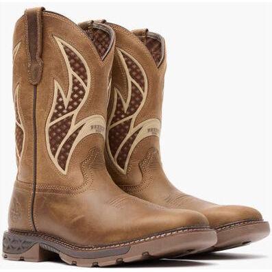 Georgia Men's Carbo Tec Flx 11" Square Toe Insulkul Work Boot - Brown - GB00703 - Overlook Boots